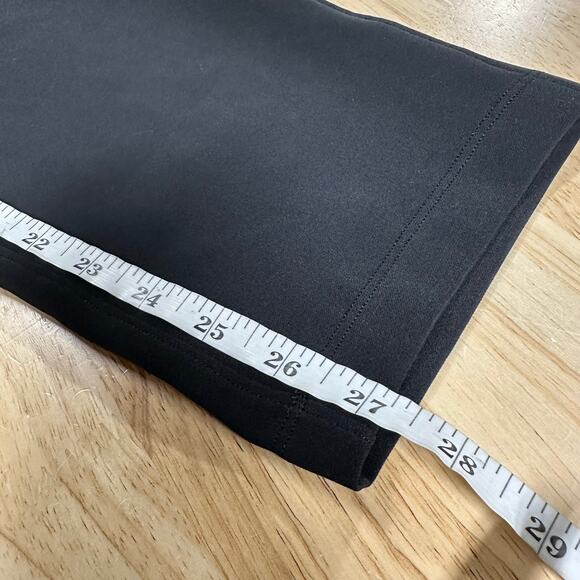 Lululemon On The Fly Black Pant Woven 27" Women's Size 4 Excellent Condition - Picture 9 of 9
